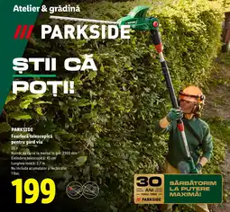 Lidl Parkside foarfecă telescopică pentru gard viu Ofertă