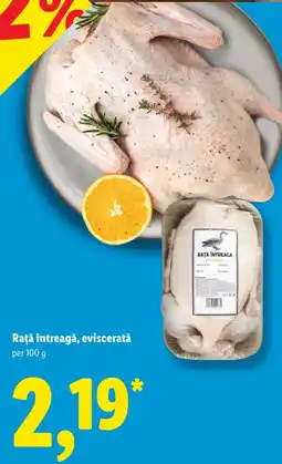 Lidl Rață întreagă Ofertă