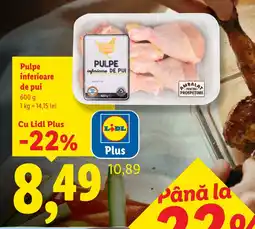 Lidl Lidl Pulpe inferioare de pui Ofertă