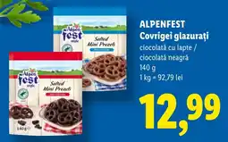Lidl Alpenfest covrigei glazurați Ofertă