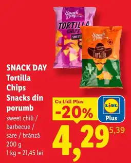 Lidl Snack Day Tortilla Chips Ofertă