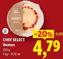 Lidl Chef Select Humus Ofertă