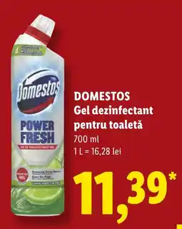Lidl Domestos gel dezinfectant pentru toaletă Ofertă