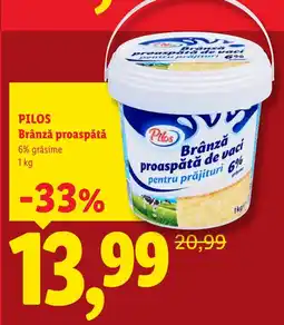 Lidl Pilos brânză proaspătă Ofertă