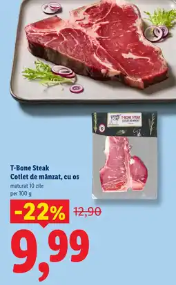 Lidl T-Bone Steak Ofertă
