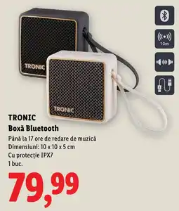 Lidl Tronic boxă bluetooth Ofertă