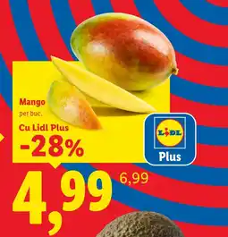 Lidl Lidl mango Ofertă
