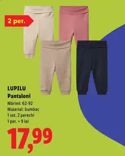 Lidl Lupilu pantaloni Ofertă