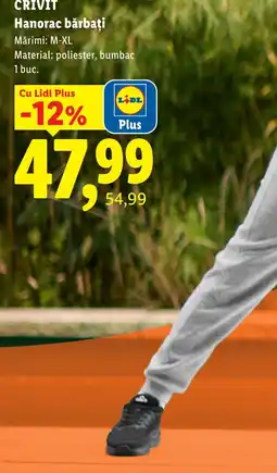 Lidl Crivit hanorac bărbați Ofertă