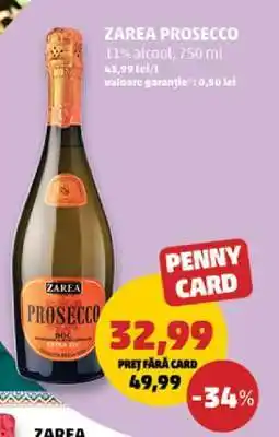 Penny ZAREA PROSECCO Ofertă
