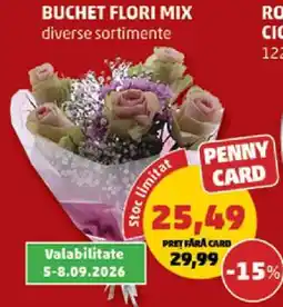 Penny BUCHET FLORI MIX Ofertă