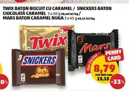 Penny Twix/Snickers/Mars Baton Ofertă