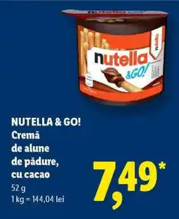 Lidl Nutella&GO Ofertă