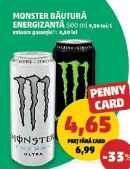 Penny MONSTER Băutură energizantă Ofertă