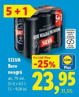 Lidl SILVA BERE NEAGRĂ Ofertă
