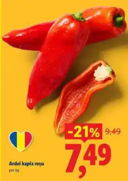 Lidl Ardei Kapia roşu Ofertă