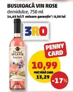 Penny BUSUIOACĂ VIN ROSE Ofertă