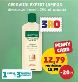 Penny GEROVITAL EXPERT ȘAMPON Ofertă