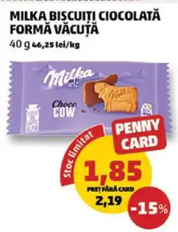 Penny Milka Biscuiți Ciocolată Formă Văcuță Ofertă