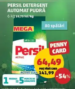 Penny PERSIL DETERGENT AUTOMAT PUDRĂ Ofertă