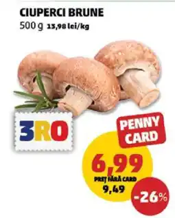 Penny Ciuperci brune Ofertă