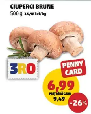 Penny Ciuperci brune Ofertă