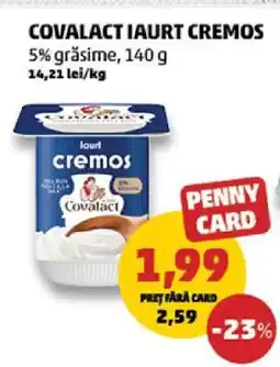 Penny Covalact Iaurt Cremos Ofertă