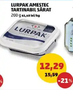 Penny Lurpak Amestec Tartinabil Sărat Ofertă