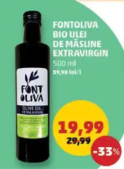 Penny FONTOLIVA BIO ULEI DE MĂSLINE EXTRAVIRGIN Ofertă