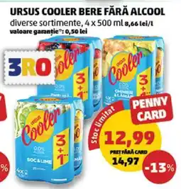 Penny URSUS COOLER Bere fără alcool Ofertă
