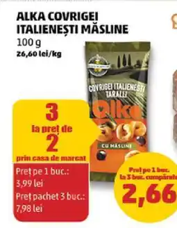 Penny ALKA COVRIGEI ITALIENEȘTI MĂSLINE Ofertă