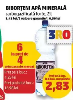 Penny BIBORȚENI Apă minerală Ofertă
