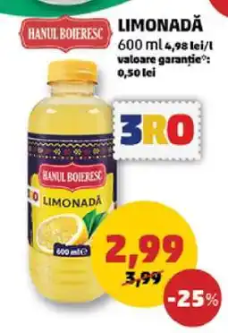 Penny HANUL BOIERESC LIMONADĂ Ofertă