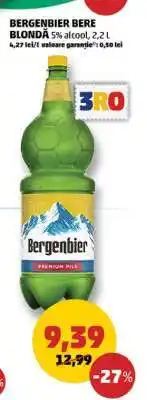 Penny BERGENBIER Bere blondă Ofertă
