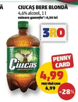Penny CIUCAŞ Bere blondă Ofertă