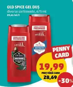 Penny OLD SPICE GEL DUȘ Ofertă
