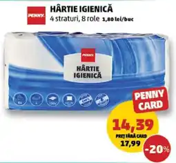 Penny Hârtie igienică Ofertă