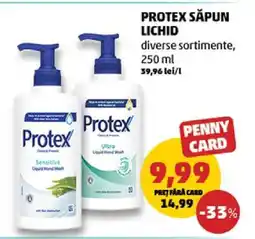 Penny PROTEX SĂPUN LICHID Ofertă