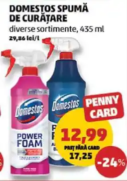 Penny Domestos Spumă de Curățare Ofertă