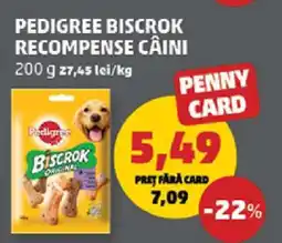Penny Pedigree Biscrok Recompense Câini Ofertă