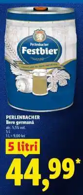 Lidl Perlenbacher Festbier Ofertă