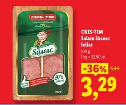 Lidl CRIS-TIM SALAM SĂSESC feliat Ofertă