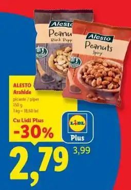 Lidl Alesto Arahide Ofertă