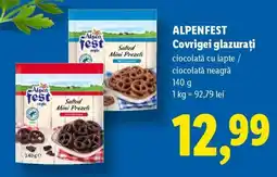 Lidl ALPENFEST Covrigi glazurați Ofertă