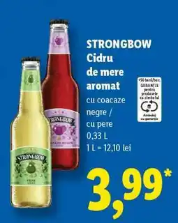 Lidl STRONGBOW Cidru de mere aromat Ofertă