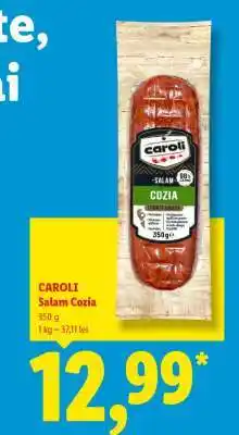 Lidl CAROLI SALAM COZIA Ofertă
