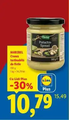 Lidl MARIBEL Cremă tartinabilă de fistic Ofertă