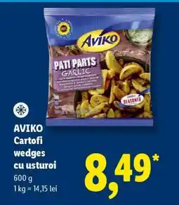Lidl AVIKO Cartofi wedges cu usturoi Ofertă