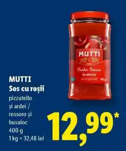 Lidl MUTTI Sos cu roșii Ofertă