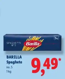 Lidl BARILLA Spaghete Ofertă